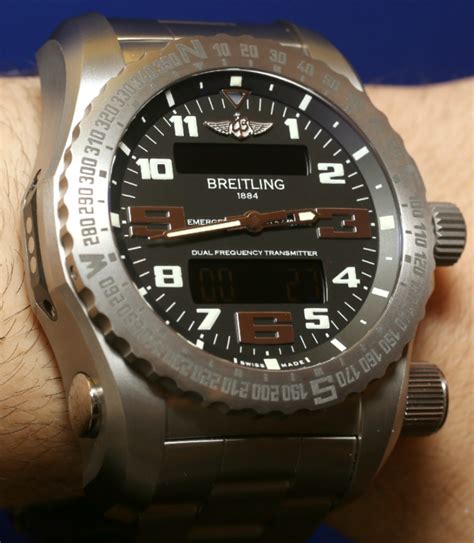 breitling gps watch cost|Breitling gps emergency watch.